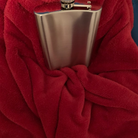 NWOT Top Shelf 12oz Stainless Steel Flask - Picture 4 of 16